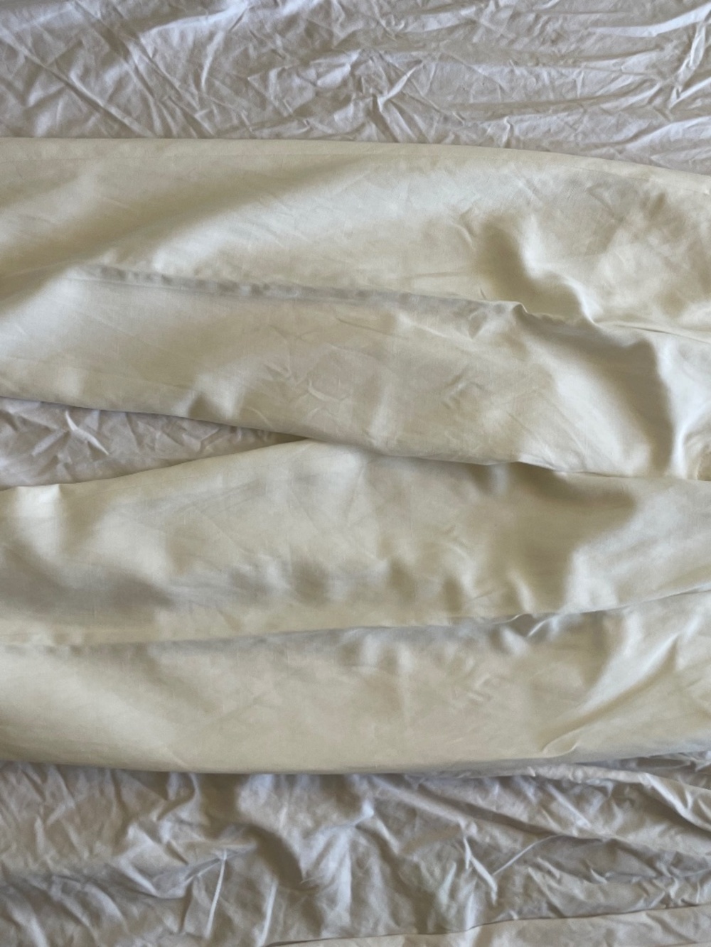ann klien wool never wore white slacks